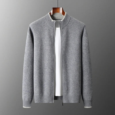 Riku Kaschmir Zip-Jacke