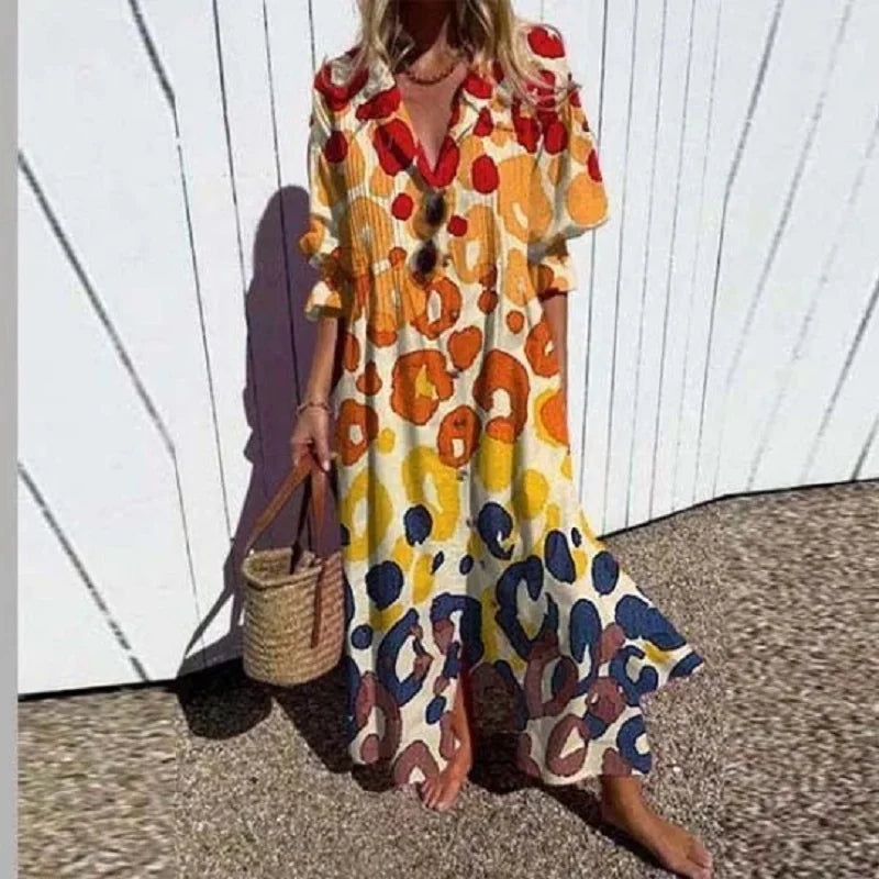 DIARA | LUXE SPRING BOHEMIAN DRESS