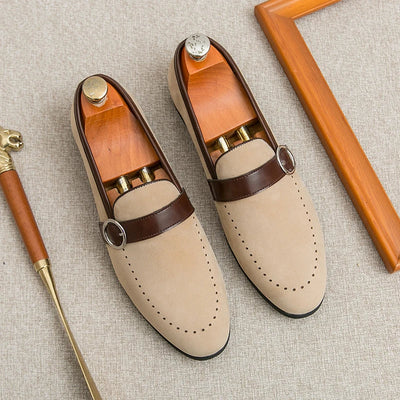 Valmont Wildleder Crest Loafer