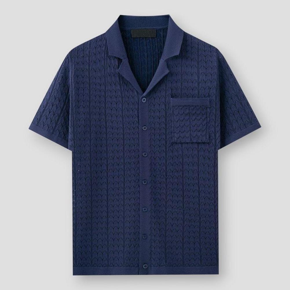 Sky Madrid Littleton Strick-Polo-Shirt