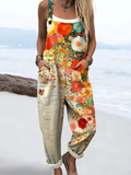 Noëlle | Jumpsuit with Vintage Floral Print