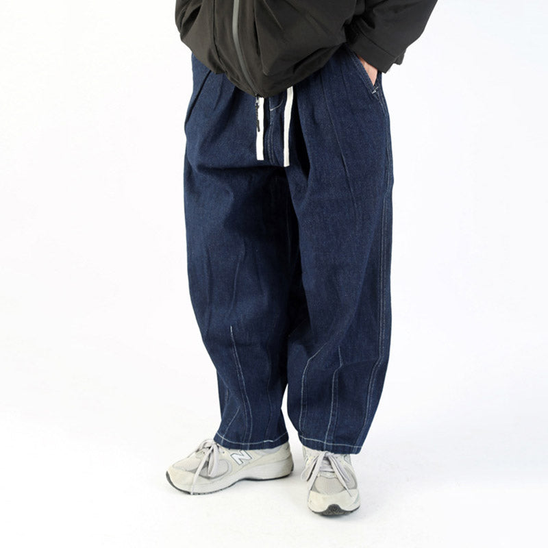 Japanische lockere weit geschnittene Jeans