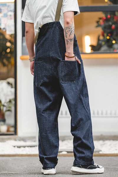 Retro Denim Latzhose