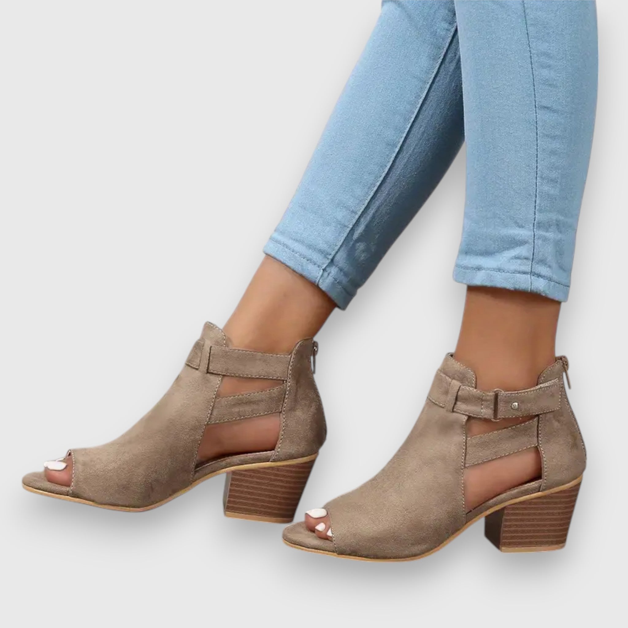Nadine – Sandalen mit dicken Absätzen