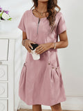 Sia™ Comfort Zip Dress