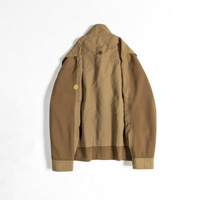 Stehkragen Fake Zweiteiliger Lockere Jacke