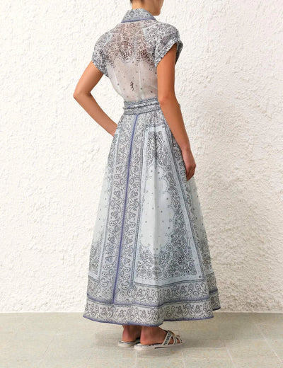 Adele™ - Boho-Druck Zweiteiliges Set