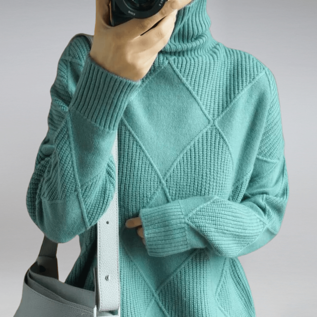Abigail - Weicher Rollkragenpullover