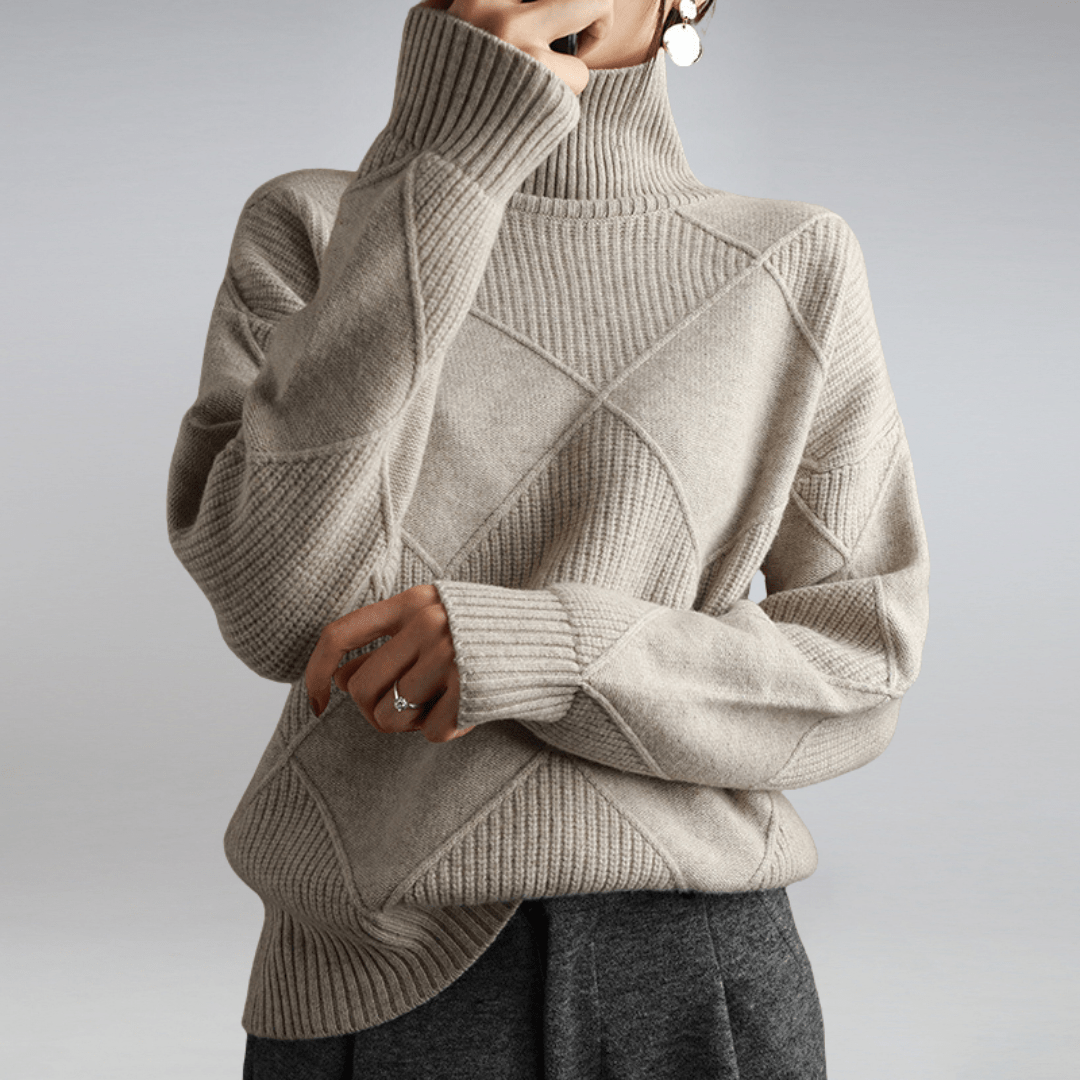 Abigail - Weicher Rollkragenpullover