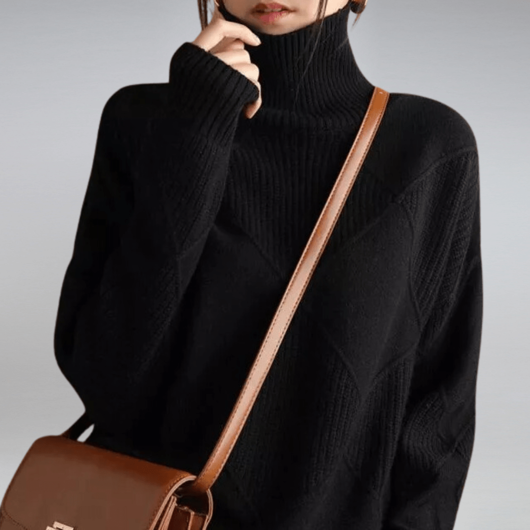 Abigail - Weicher Rollkragenpullover