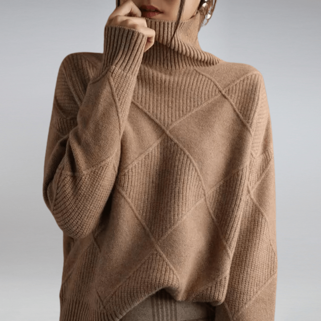 Abigail - Weicher Rollkragenpullover