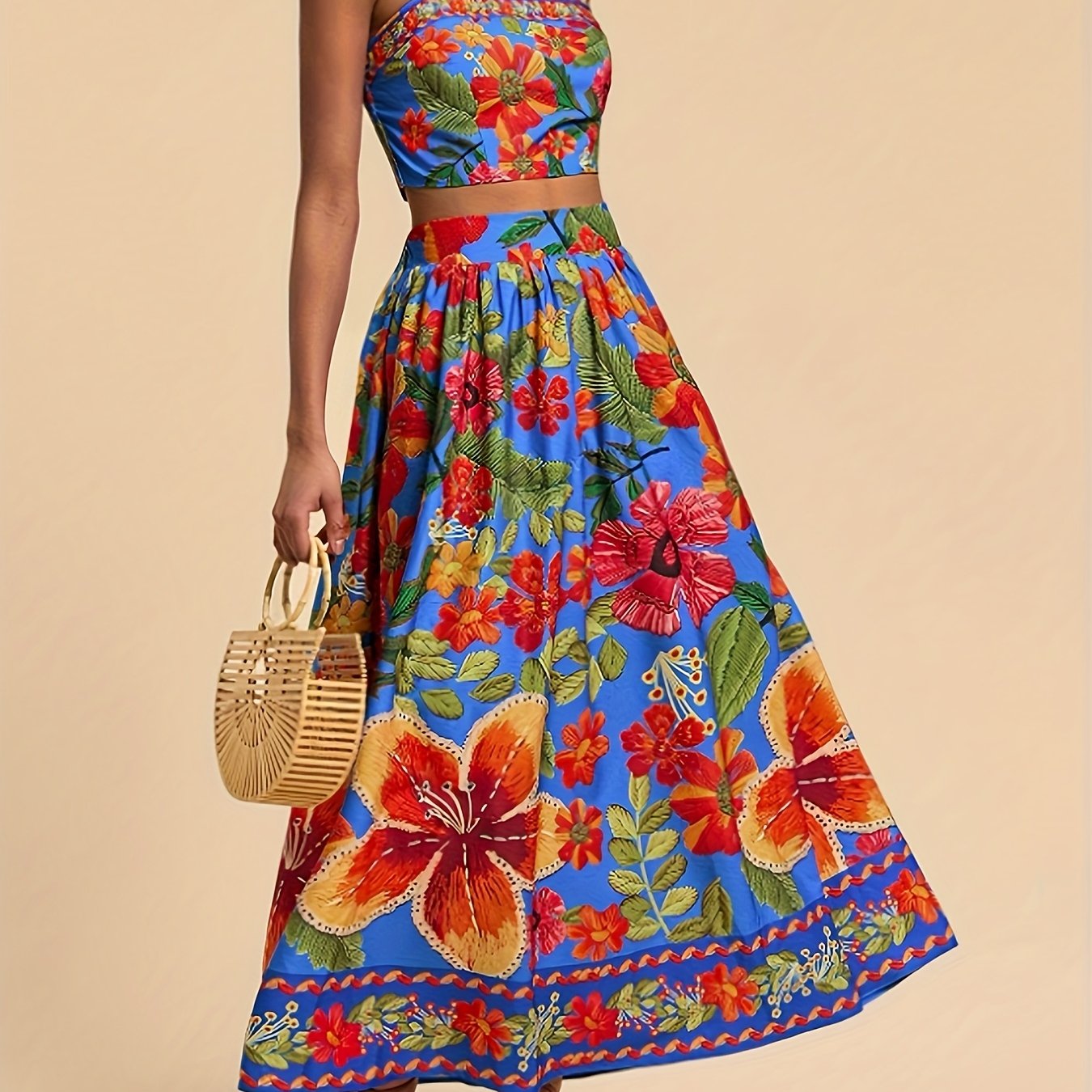 Luna | Elegant Top and Skirt Set