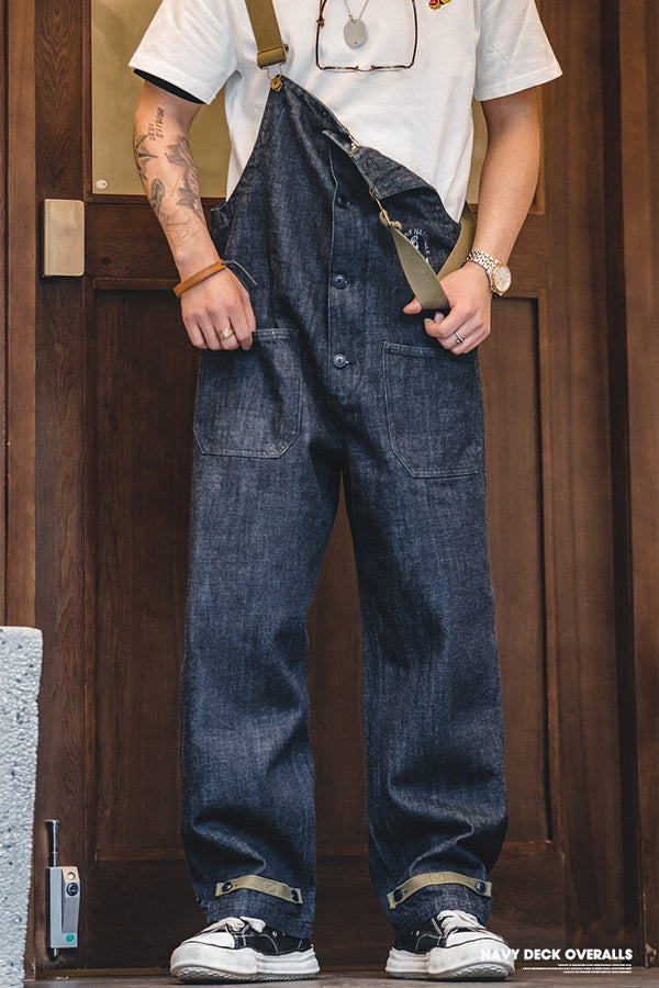 Retro Denim Latzhose