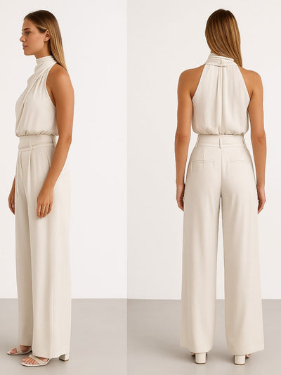 Luna Seide Sommer Zweiteiliges Set
