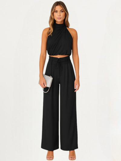 Luna Seide Sommer Zweiteiliges Set