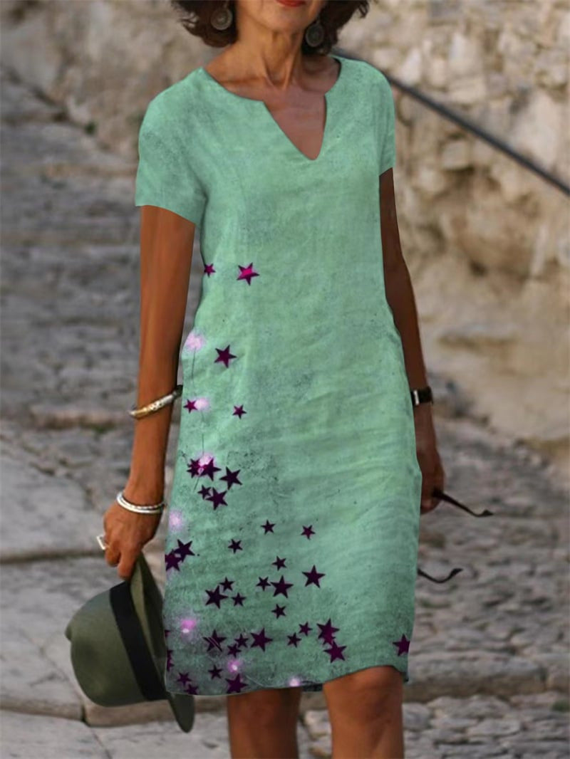 JOSETTE – Elegantes Kleid mit V-Ausschnitt