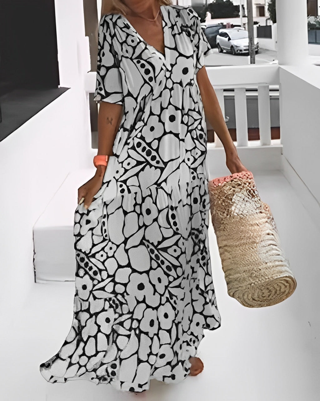 Gwen™ Relaxed Floral Dress