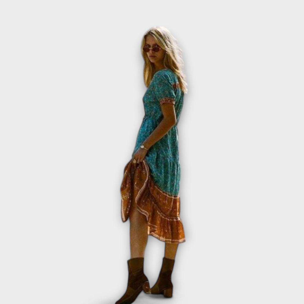 Ranya - Boho Midikleid