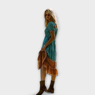 Ranya - Boho Midikleid