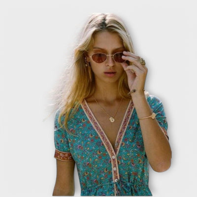 Ranya - Boho Midikleid