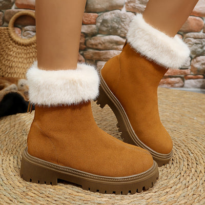Willowridge™ | Luxuriöse Kunstfell-Winterstiefel