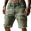 Herren Vintage Denim Gebrushte Shorts
