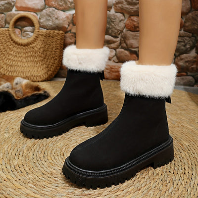 Willowridge™ | Luxuriöse Kunstfell-Winterstiefel