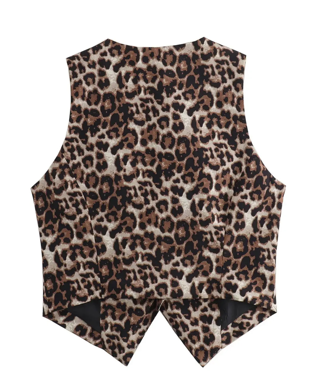 LEOPARD PRINT VEST