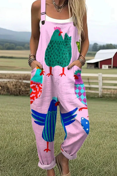 Karmesinrot Wirbel Jumpsuit