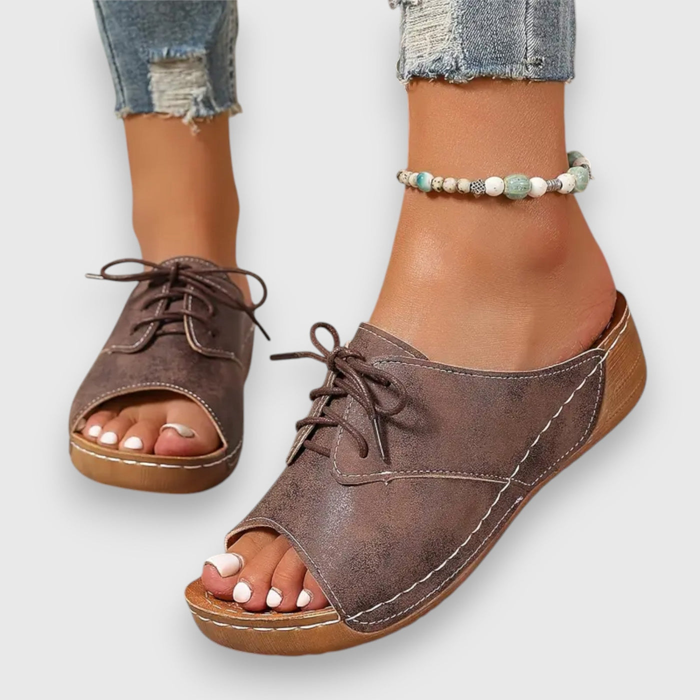 Saskia – Vintage Stil Sandalen