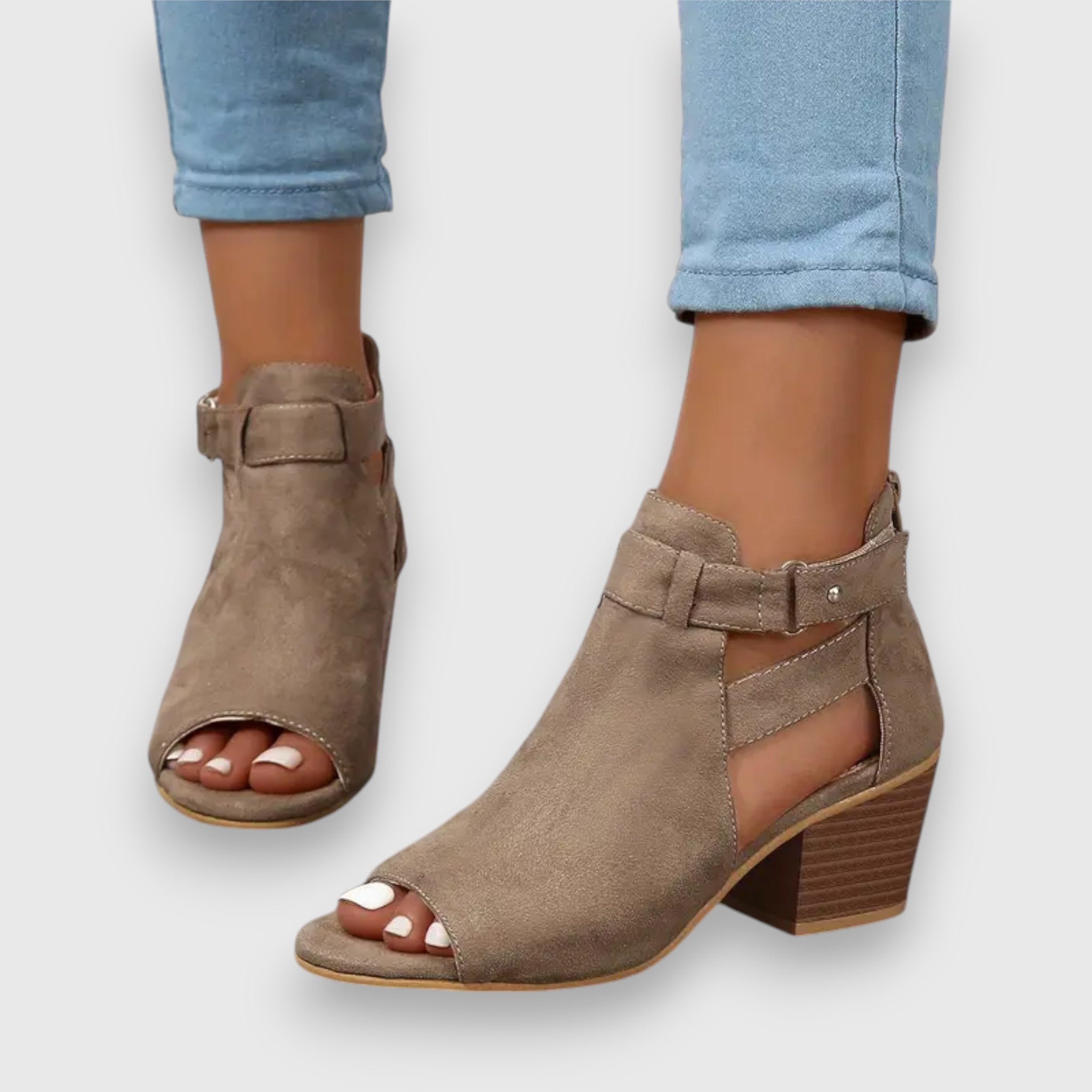 Nadine – Sandalen mit dicken Absätzen