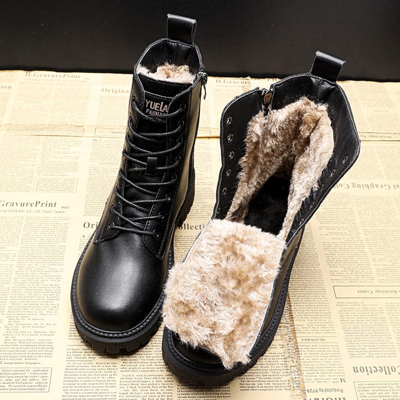 Kylie - Elegante Lederstiefel für den Winter