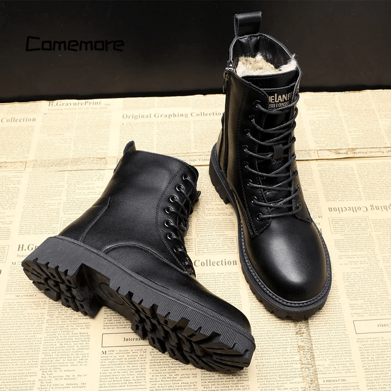 Kylie - Elegante Lederstiefel für den Winter