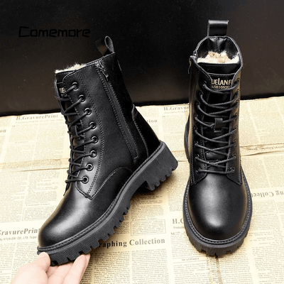 Kylie - Elegante Lederstiefel für den Winter