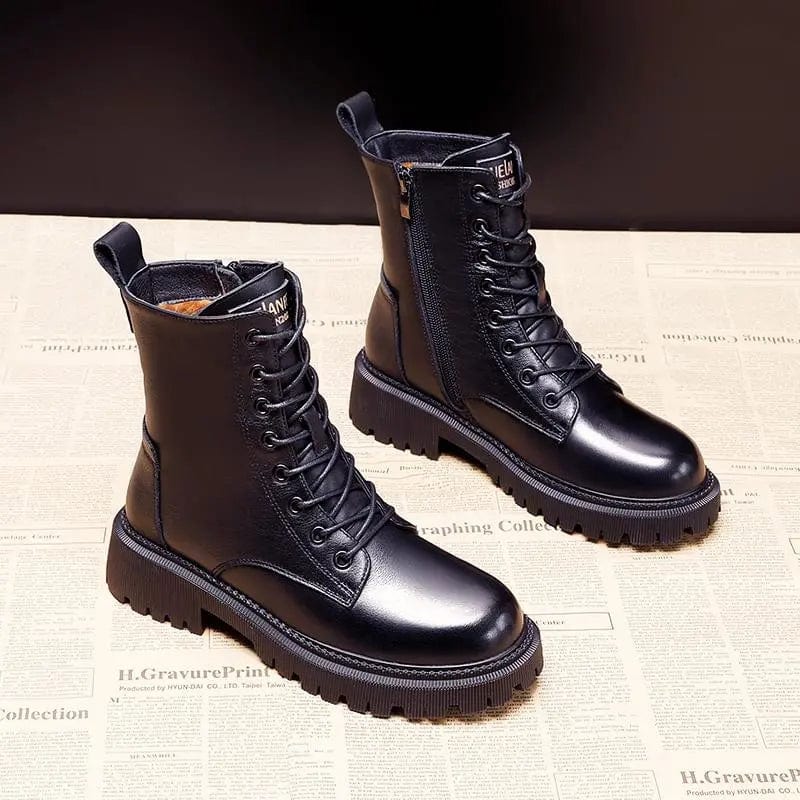 Kylie - Elegante Lederstiefel für den Winter