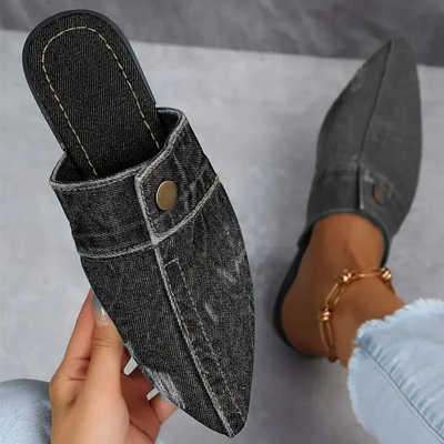 Valden Denim Muse Mules