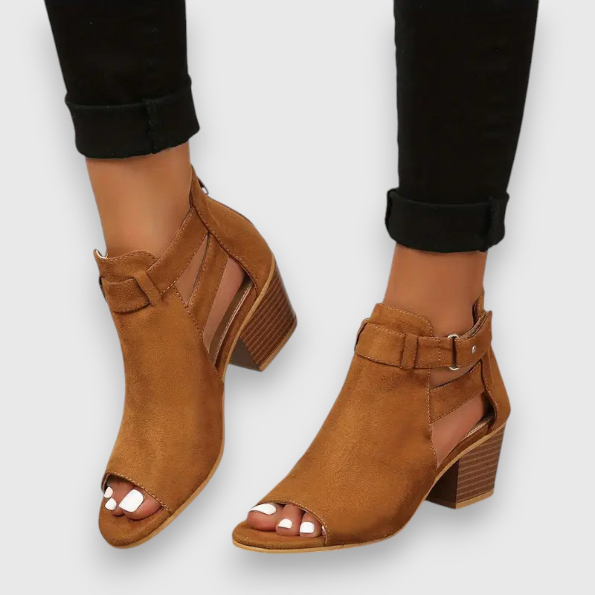 Nadine – Sandalen mit dicken Absätzen