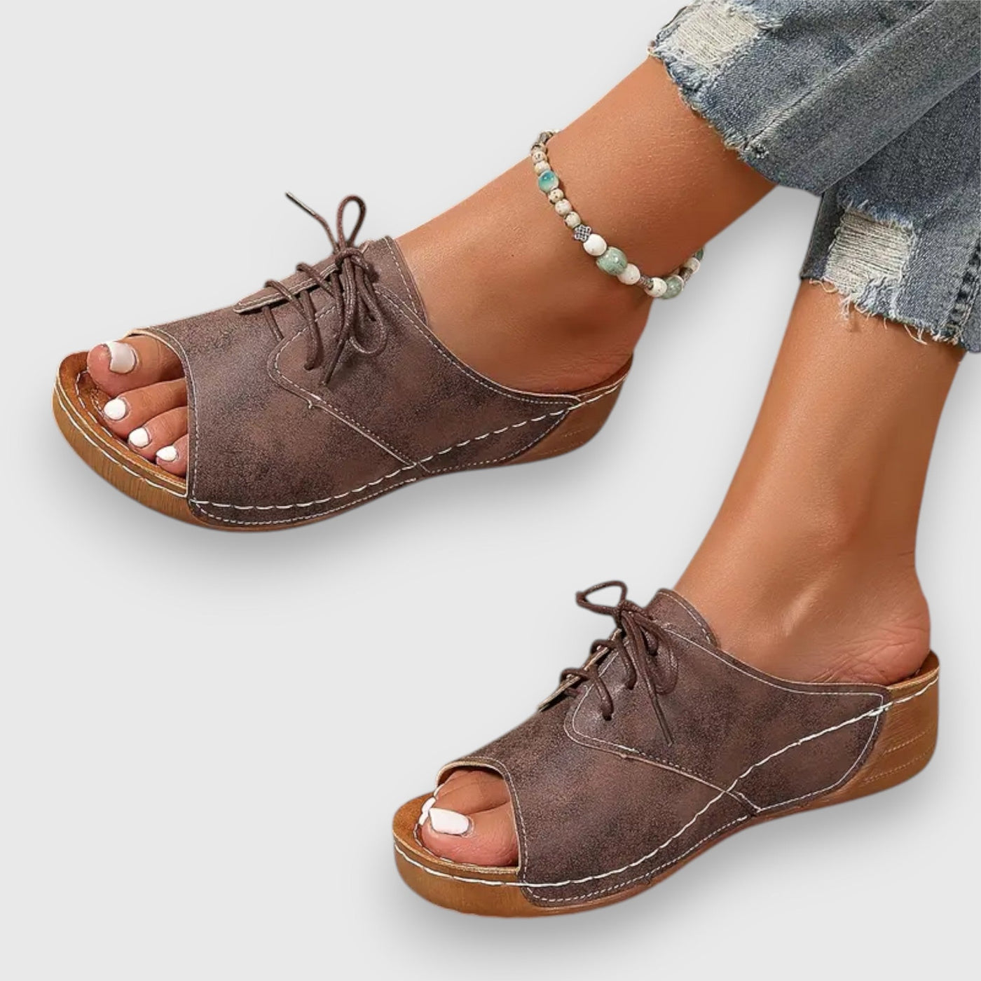 Saskia – Vintage Stil Sandalen