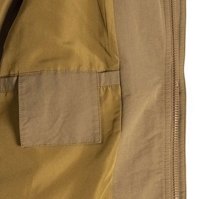 Stehkragen Fake Zweiteiliger Lockere Jacke
