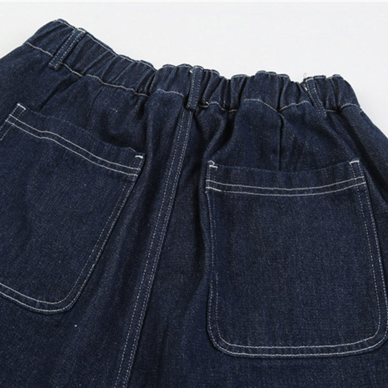 Japanische lockere weit geschnittene Jeans
