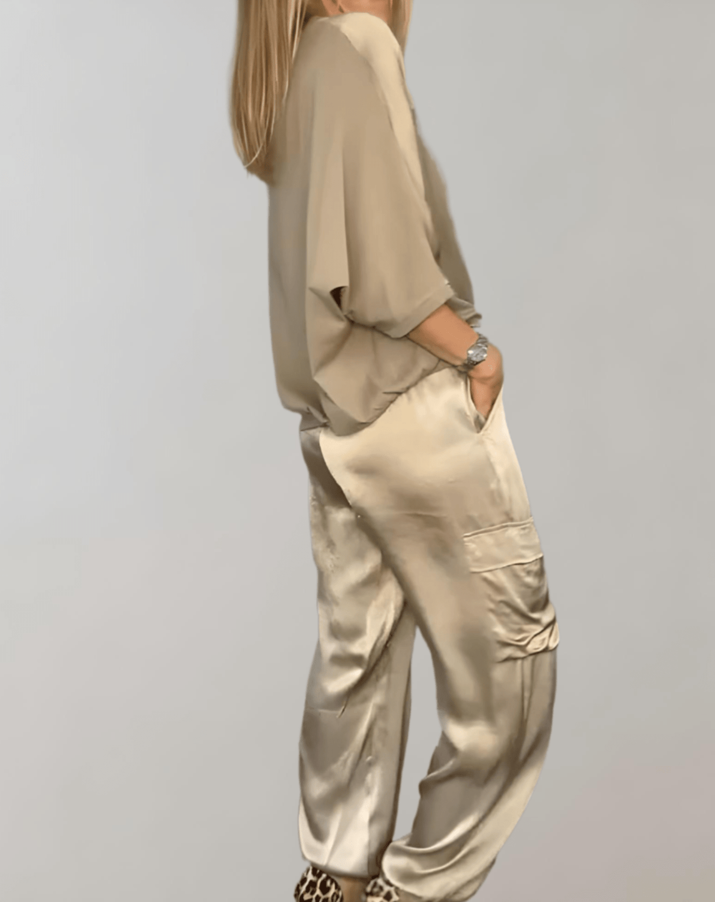 Finley™ - Seidiges Cargo Lounge Set