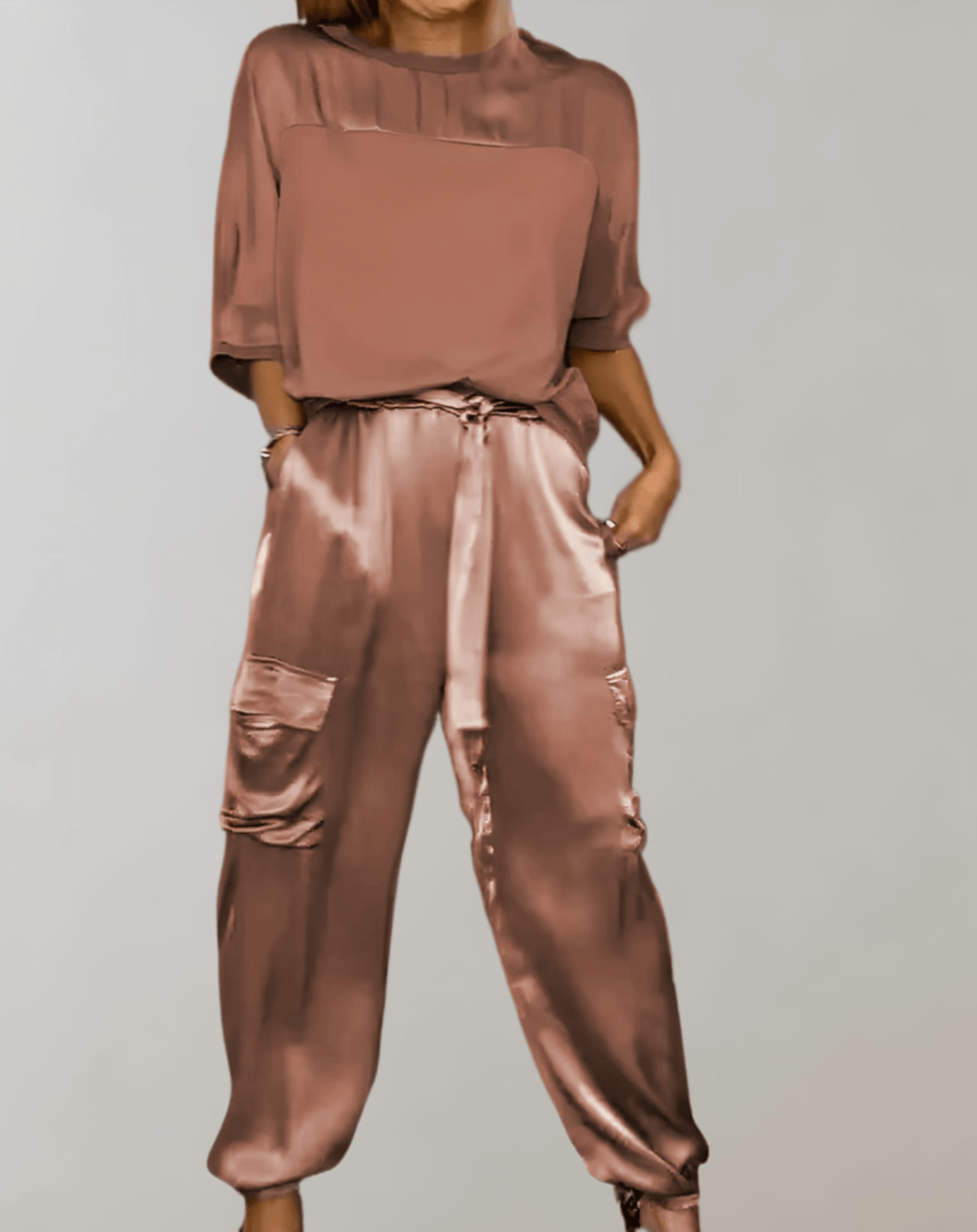 Finley™ - Seidiges Cargo Lounge Set