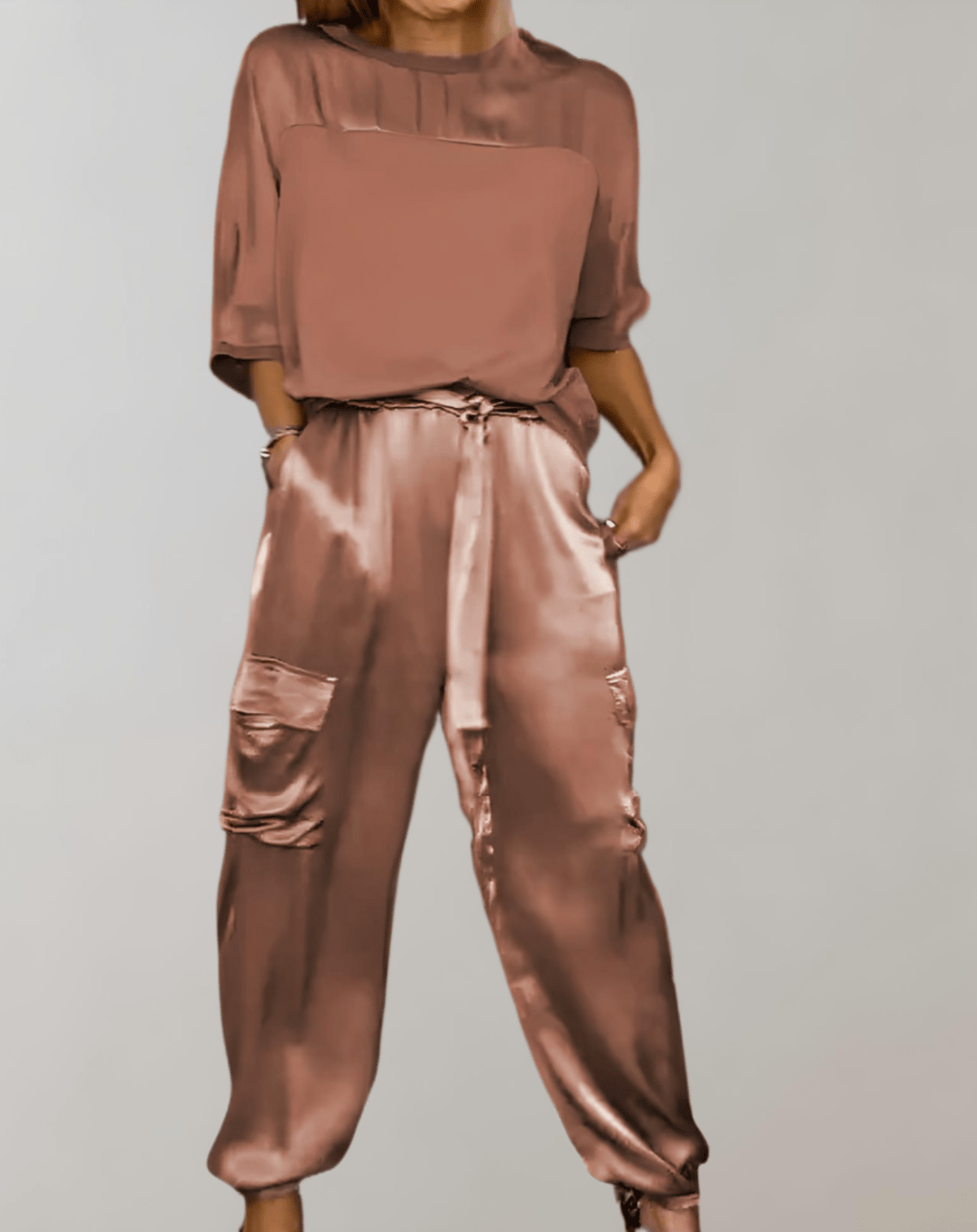 Finley™ - Seidiges Cargo Lounge Set