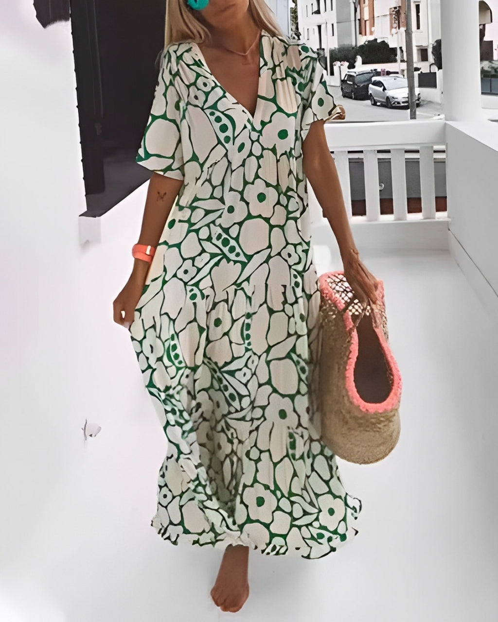 Gwen™ Relaxed Floral Dress