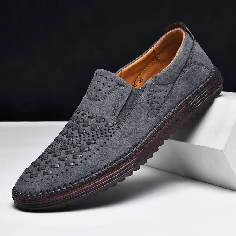 Braxton Echtleder Slipper