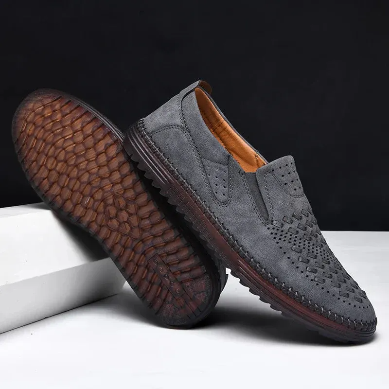 Braxton Echtleder Slipper