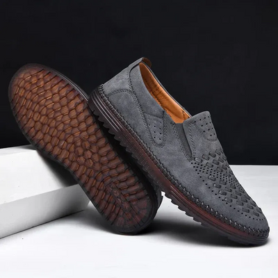 Braxton Echtleder Slipper