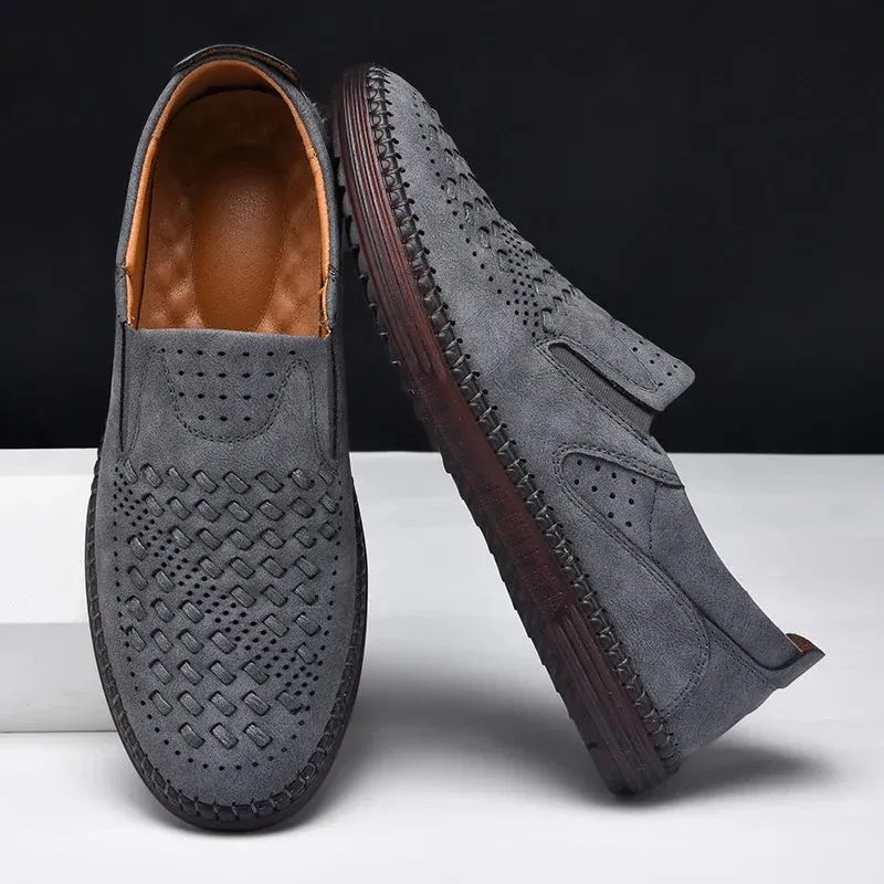 Braxton Echtleder Slipper