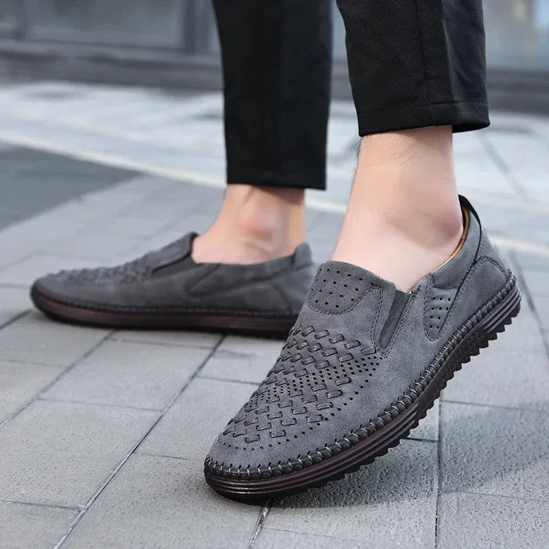 Braxton Echtleder Slipper