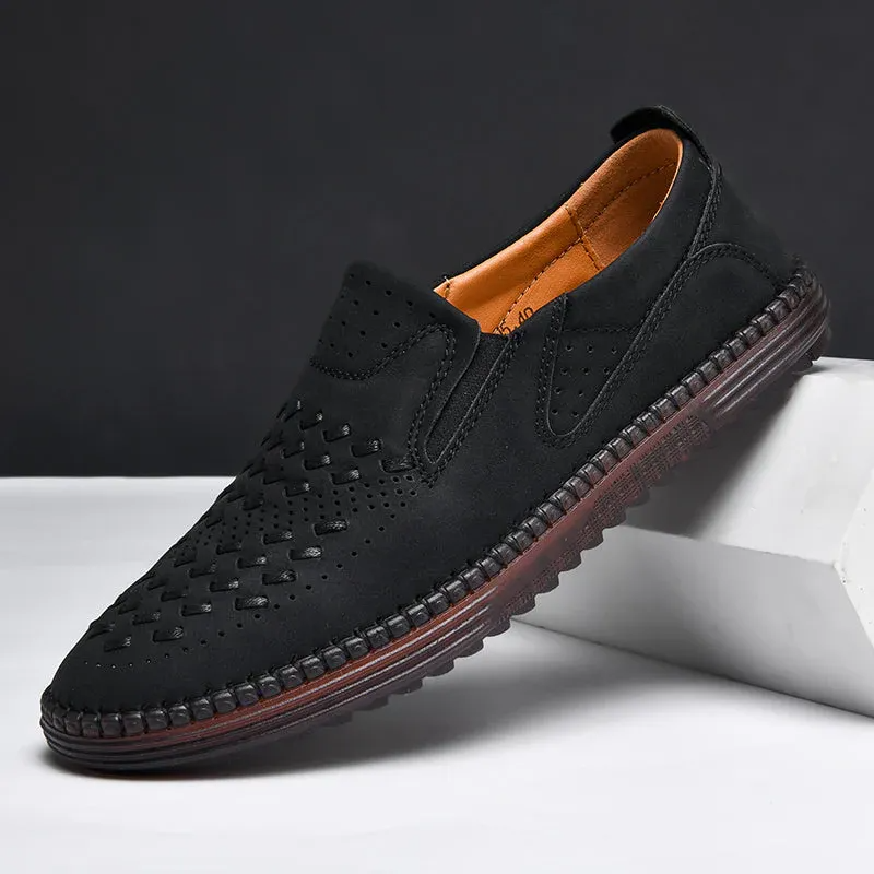 Braxton Echtleder Slipper